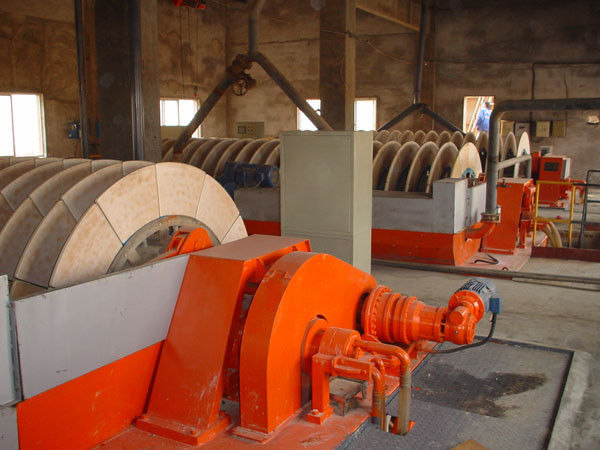 Filtrations-Bereichs-Energieeinsparung des Bergbau-Schlamm-Drehscheibenfilter-1~240m2